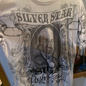 Men’s silver star xxl shirt